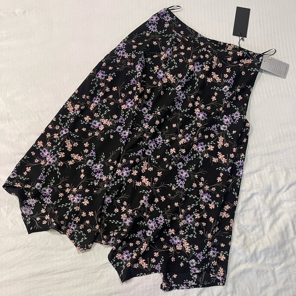 🧚‍♀️Asymmetrical Hem Fairycore🧚‍♀️ Flower Midi Skirt✨